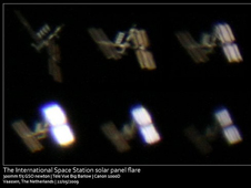 图片说明：May 22, 2009拍摄到的国际空间站，来源：NASA