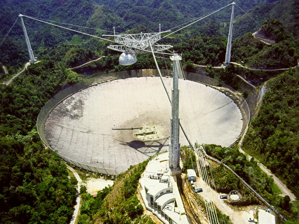 世上最大单孔径射电望远镜
